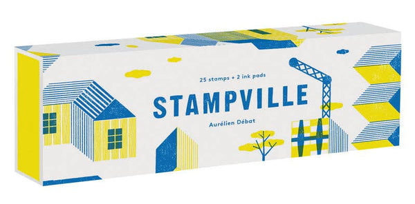 Stampville - 25 stamps + 2 ink pads (Craft Kit)