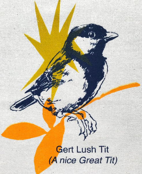 Bristol Birds, 'Brizzle Birds' Tea Towel, Sarah Targett