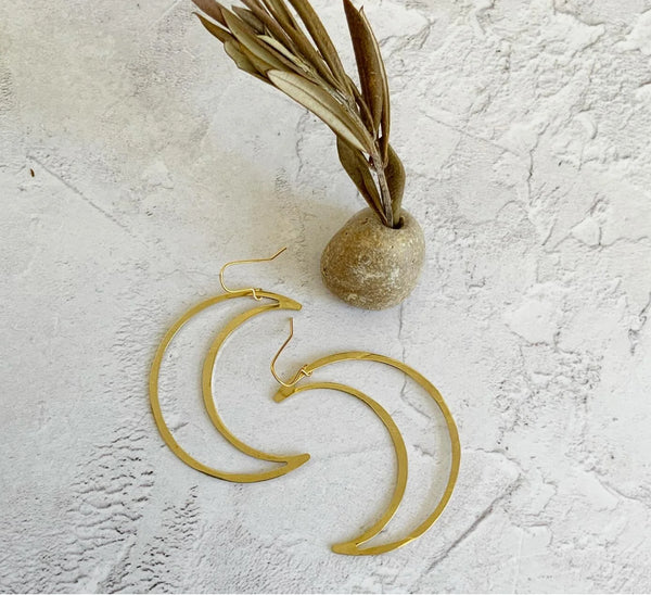 Mamma Moon Earrings, Stuff Made from Things