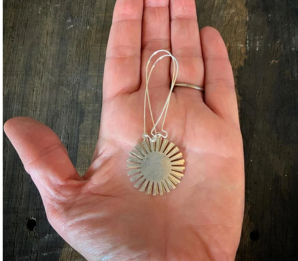 Solar Earrings - Various finishes