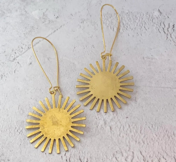 Solar Earrings - Various finishes