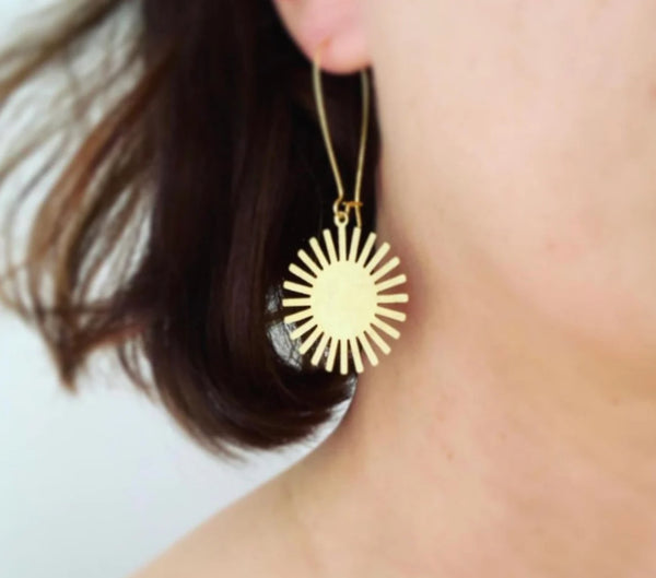 Solar Earrings - Various finishes