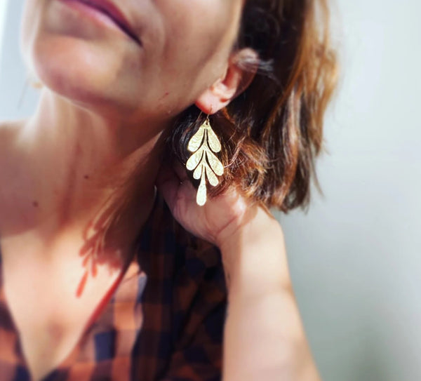 Seaweed Earrings