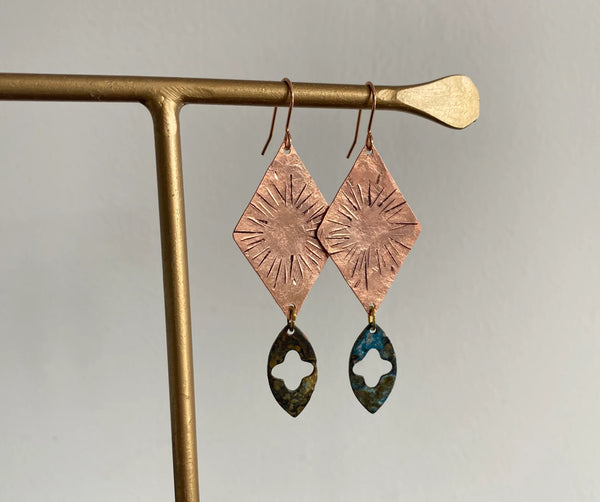 Femina Earrings, Stuff Made from Things
