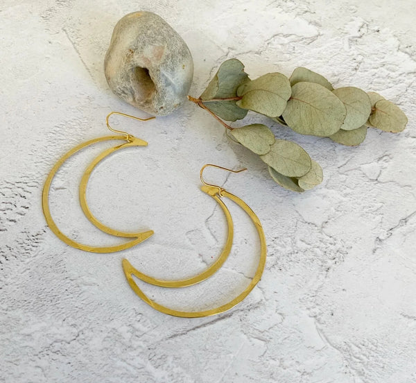 Mamma Moon Earrings, Stuff Made from Things