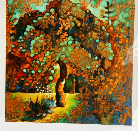 WMAB16, Autumn Tree giclee print large, Alexandra Brown