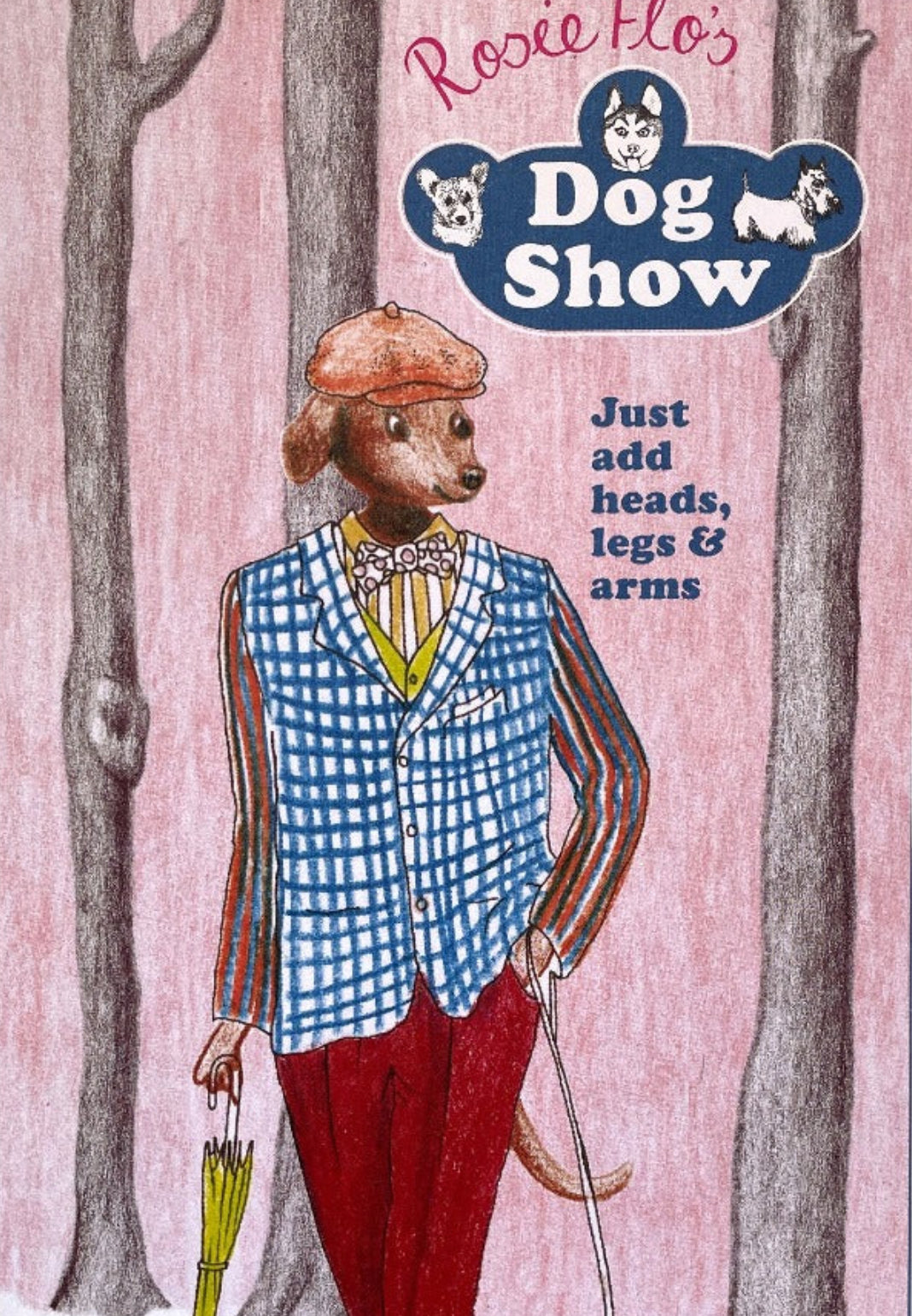 Rosie Flo's Dog Show Coloring Concertina