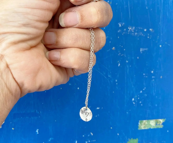 Sterling Silver Hope Necklace, Stuff Made from Things