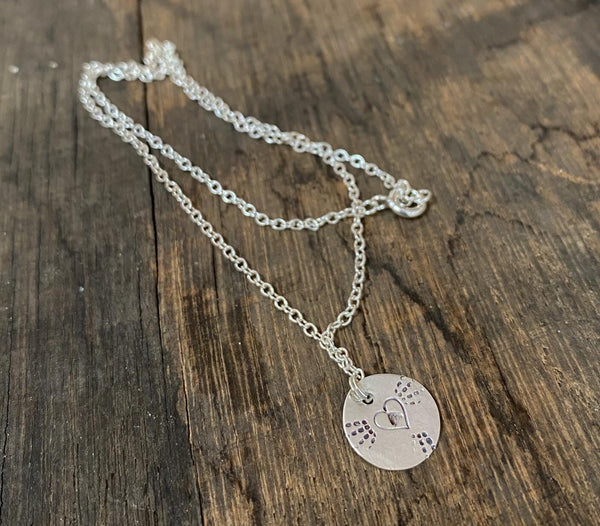 Sterling Silver Hope Necklace, Stuff Made from Things
