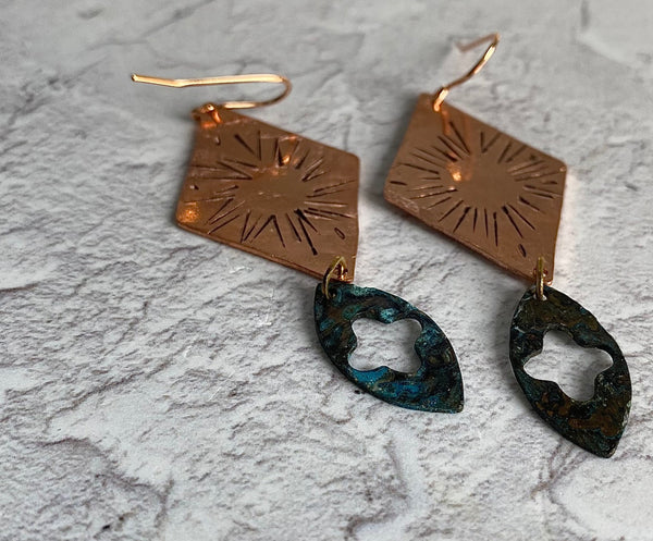 Femina Earrings, Stuff Made from Things