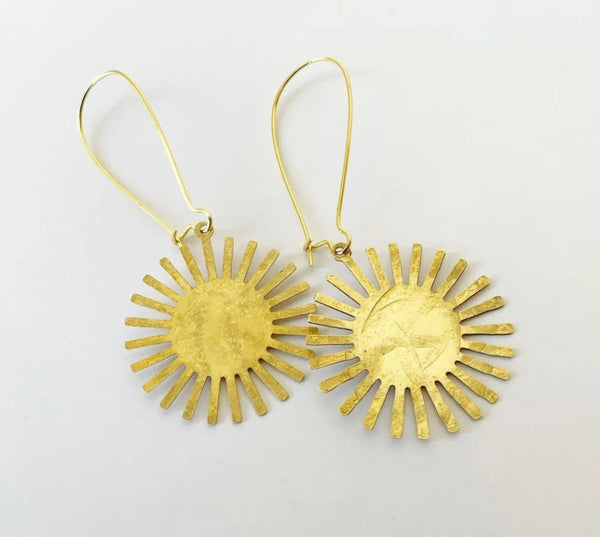 Solar Earrings - Various finishes