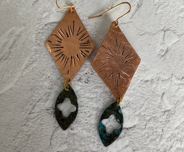 Femina Earrings, Stuff Made from Things