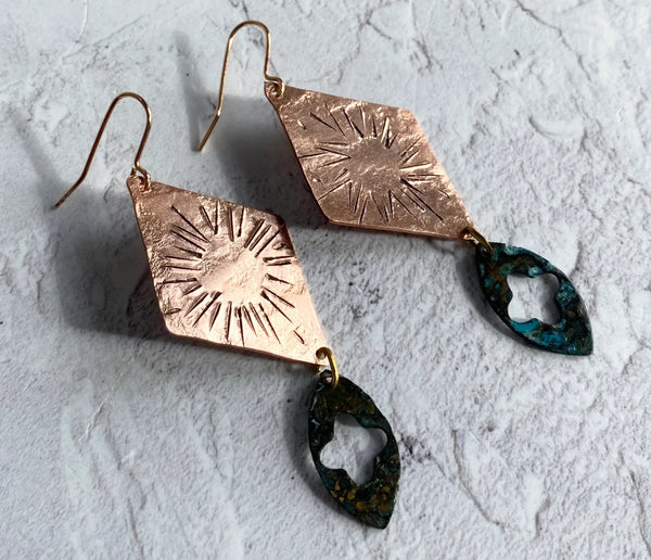 Femina Earrings, Stuff Made from Things