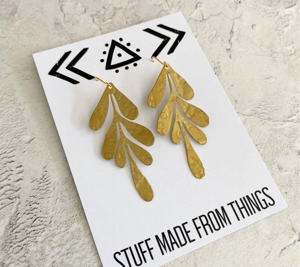 Seaweed Earrings