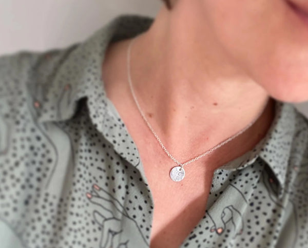 Sterling Silver Hope Necklace, Stuff Made from Things