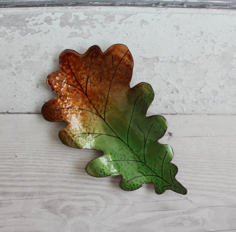 Oak Leaf Trinket Dish, Mixed, TD-1,