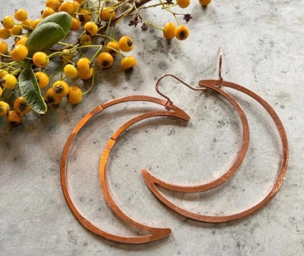 Mamma Moon Earrings, Stuff Made from Things