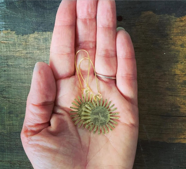 Solar Earrings - Various finishes