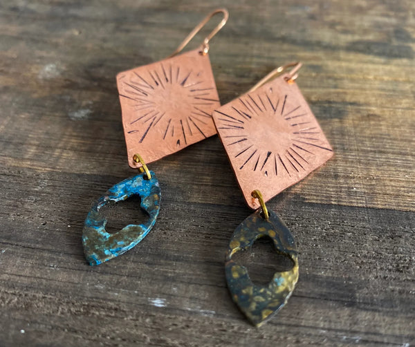 Femina Earrings, Stuff Made from Things