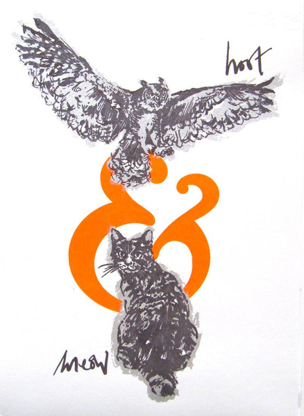 Hoot & Meow, Sarah Targett Print