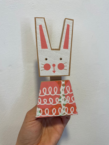 Bunny Rabbit Wall Plaque