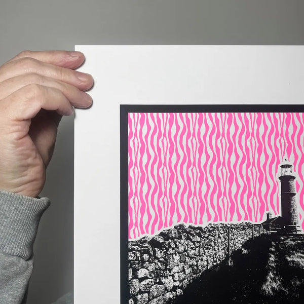 Lundy Lighthouse, A3,  Memori Prints