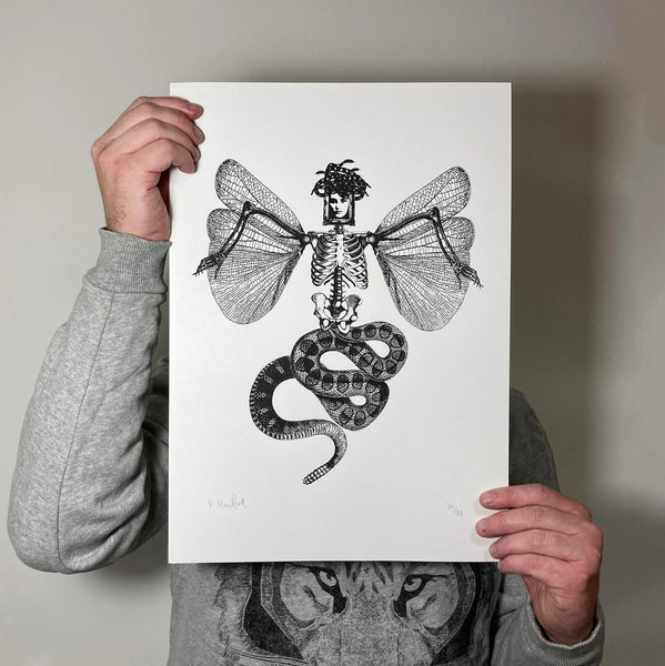 Medusa V1, A3, Memori Prints