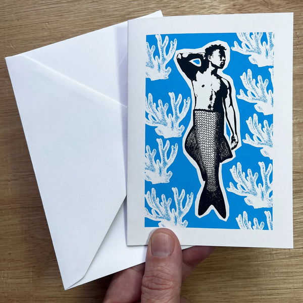 Merman Card,  Memori Prints
