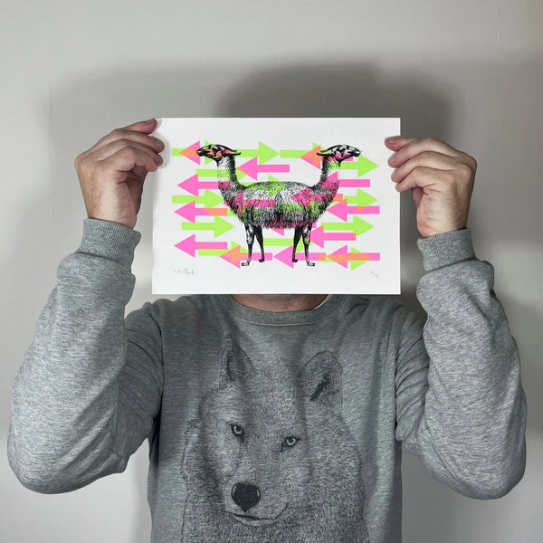 Push Me Pull You, A4,  Memori Prints