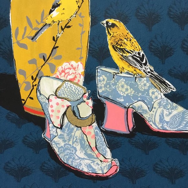 Simon's Shoes & Dennis' Canaries, Sarah Targett