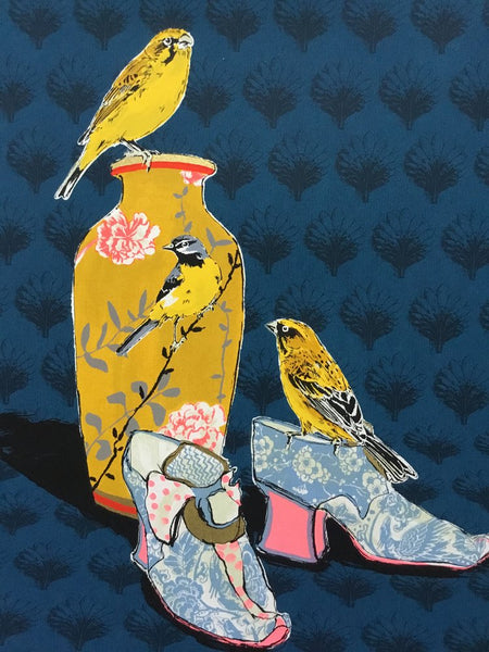 Simon's Shoes & Dennis' Canaries, Sarah Targett