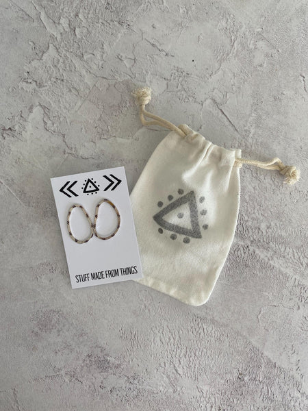 Gwari Stud Earrings, Stuff Made from Things