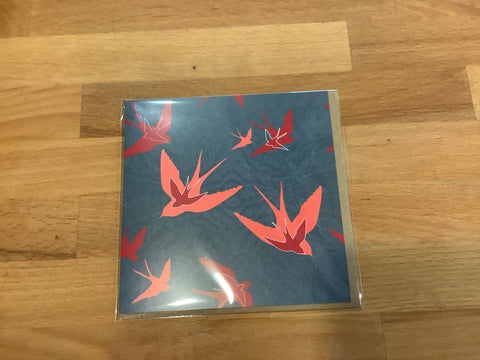 Swallows Night Card, Belle Design