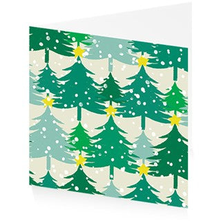 Xmas Trees Card (Pack of 5)